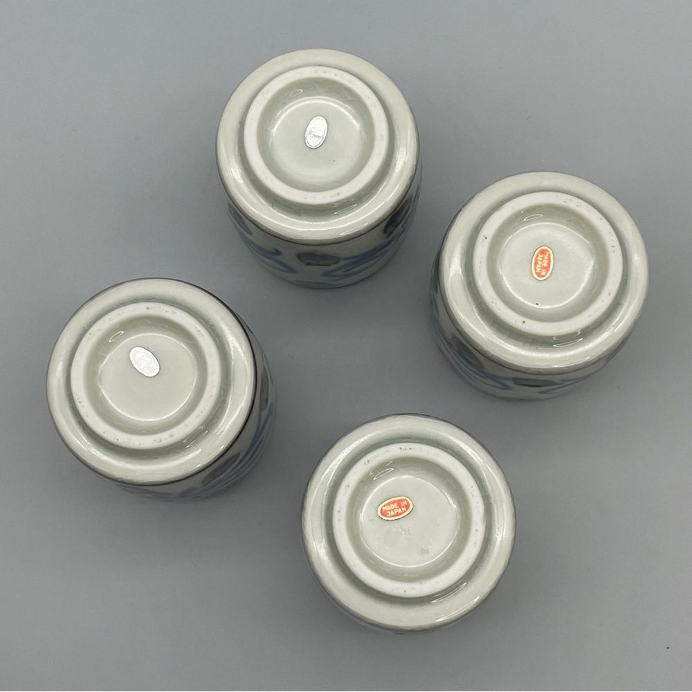Vintage OTC Otagiri Stoneware Sake Cups Tea Cups Made in Japan - Picture 5 of 9